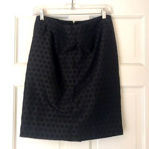 J.Crew polka dot pencil skirt NWOT